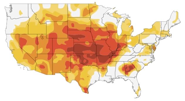 Interactive: Mapping the US Drought